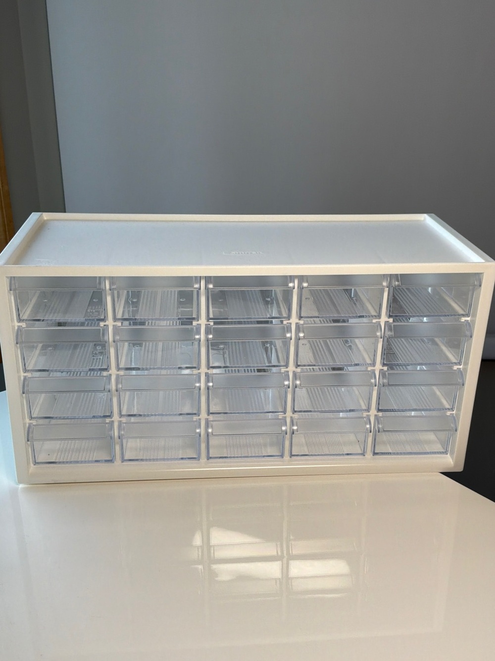 The Container Store  livinbox small craft stackable Organizer  20 drawers